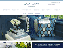 Tablet Screenshot of hoaglands.com